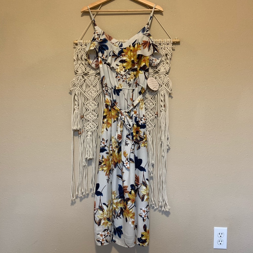 Floral Maxi Dress - sz M
